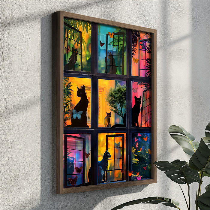 Wallity Cuadro Decorativo GE163-L Multicolor